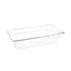 Vogue 1/4 Gastronorm Container 65mm 1.6 Litre Clear Catering Food