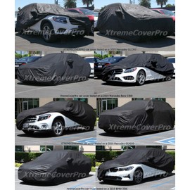 Car Cover fits 2009 2010 2011 2012 2013 2014 2015 2016 2017 2018 2019 Dodge Journey XTREMECOVERPRO Diamond Series Black with Cable and Lock kit