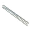 Vestil E-TRK-4-ZN-1PK Steel Zinc Plated E-Track 4 Ft. Length 1