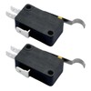 Anvpkun (2-Pack) Micro Switch SNAP Action V7-7H15D8-263-1 /E2AU with Roller