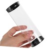 VICASKY 2Pcs Golf Ball Tube Transparent Plastic Holder for Golf