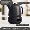 Steinzeit Design Tea Pot with Warmer (44 oz) - Premium