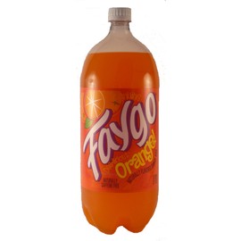 Faygo Orange! Dee-licious Naturally Flavored Soda Pop 2 Liter Bottle
