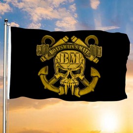 Boatswain's Mate Flag Outdoor Indoor Decoration Flag 3x5Feet Garden Party Wall Decor