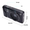Cryfokt 5K Digital Camera, 72MP 16X Zoom Digital Cameras with