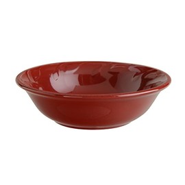 Signature Housewares Sorrento Collection Set of 4 Cereal Bowls, 7-Inch, 16 Ounce, Ruby