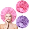 2 PCS Large Shower Cap for Braids - Waterproof Shower