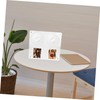 SEWACC Acrylic CD Display Stand Transparent Disc Holder for Albums