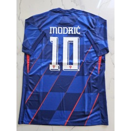 Luka Modric #10 Blue Croatia Nation Team Mens Extra Large Two XL Jersey