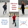 CRS Cross Extra Thick Padded Figure Skating Shorts. Double Thickness