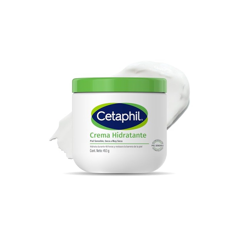 Cetaphil Crema Hidratante 453 Restablece Barrera Natural Piel Semana Recomendada