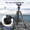 Manbily Universal Tripod Rubber Foot Spike, Anti-Slip 3/8" Rubber Feet