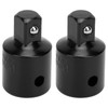 Socket Adapter, 2Pcs Socket Adapter Ratchet Wrench Converter High Carbon