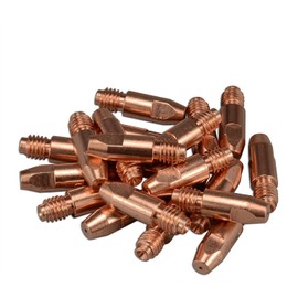 RIVERWELD MIG MAG Contact Tips M8 .035" 0.9mm Copper Consumables Fit 36KD MB36 Co² Welding Torch Pack of 20
