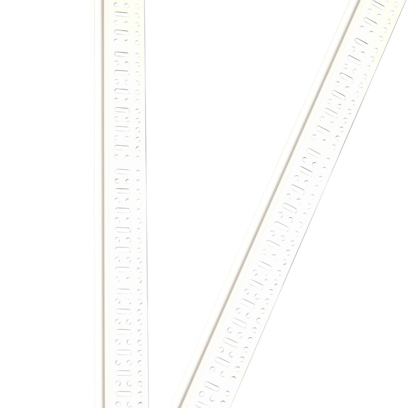 ProfileXXL PVC Corner Bracket, Corner Profile, Edge Protection Drywall 2.5