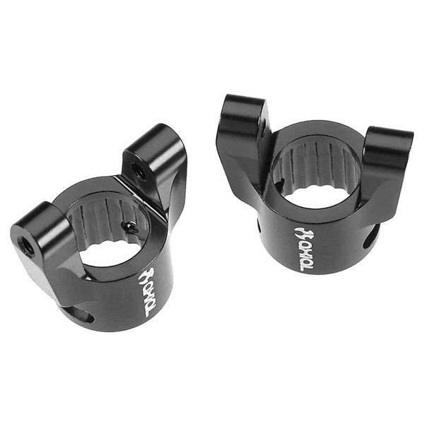 Axial Alum C-Hub Carrier Black XR10 (2), AXIC0762