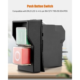 Push Button Switch DKLD LDZ-6-4 Fit for Various Industrial Applications 18A 127V 5E4 IP55 T85/55 6Pins
