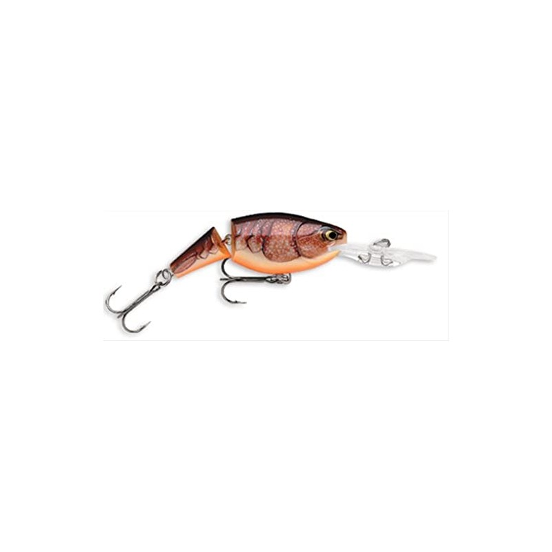 Rapala Jointed Shad Rap 05 Fishing lure, 2-Inch, Brown Crawdad