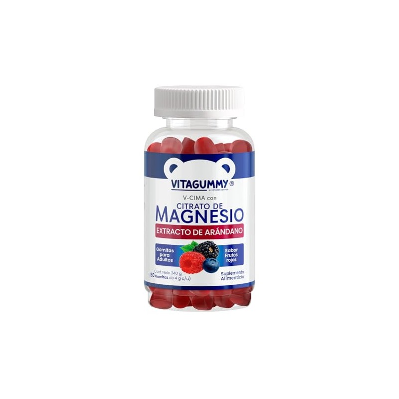 Gomitas de V-CIMA con Citrato de Magnesio con Extracto de
