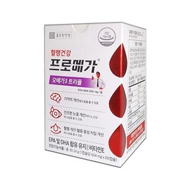 Chong Kun Dang Health Promega Omega 3 Triple 60 Capsules