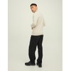 JACK & JONES Male Quarter Zip Plain Quarter Zip, beige