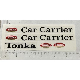 Tonka 1970 & 71 Car Carrier Truck Replacement Sticker Set TK-244