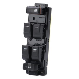 Master Power Window Switch Front Left Driver Side Compatible with 2008-2012 Chevy Colorado,2004-2012 GMC Canyo,with Hummer 2008-2010 H3 2009-2010 H3T, Replaces OE 25779767