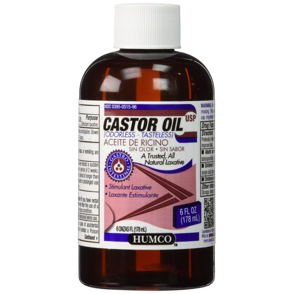 CASTOR OIL HUMCO 6oz by HUMCO HOLDING GROUP, INC. ***
