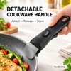 Detachable Pot Handle for Cookware – 7.5" Removable Universal Replacement