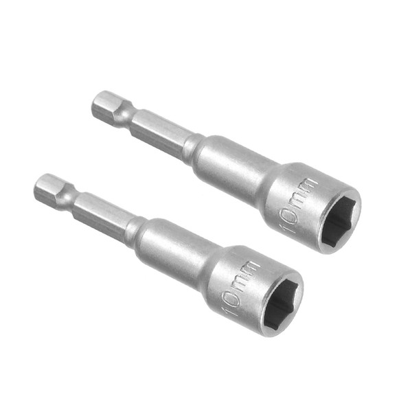 Kozelo 2pcs Power Nut Driver Bit - [1/4 Inch x