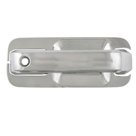 Fuel Rider Chrome ABS Door Handle Covers Compatible with Ford F150 2015 to 2020 SuperCrew, XL, XLT, Lariat, Raptor, King Ranch Trim Level/s Left and Right Side for Four (4) Doors