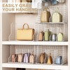 Purse Storage Organizer for Closet : Adjustable 2-Pack Dividers Handbag