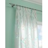 GARDINIA Support with Metal Mounting Plate for Curtain Rod, 1-Track