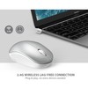 seenda Wireless Mouse, 2.4G Noiseless Mouse with USB Receiver Portable