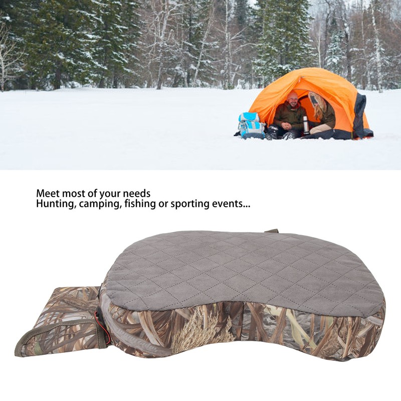 USB Heating Cushion Pad Irregular Lightweight Camouflage Pattern Comfortable Heated