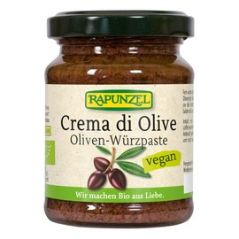 Rapunzel Crema di Olive, Olive Spice Paste, Pack of 1 (1 x 120 g) - Organic