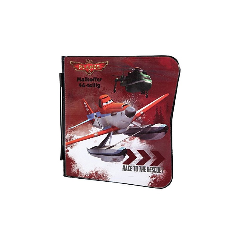 Undercover PLOR4340 Planes Fire and Rescue Painting Case Approx. 26.5
