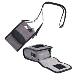 KIWIFOTOS - Funda compacta para cámara para Sony ZV1F ZV-1F ZV-1 ZV-1 ZV-E10 RX100 VII RX100V Canon G7X Mark III G5X Mark II Ricoh GR IIIx GR III con correa de hombro extraíble