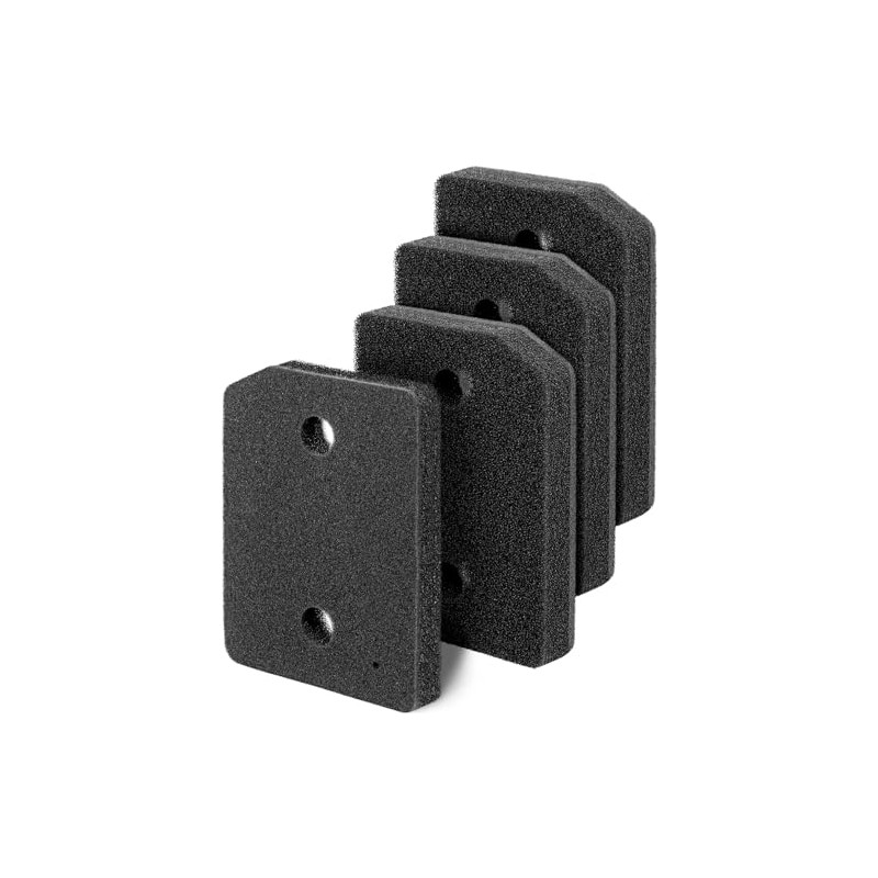 4-Pack Foam Filter Replacement Compatible with Miele T1 Series Heat