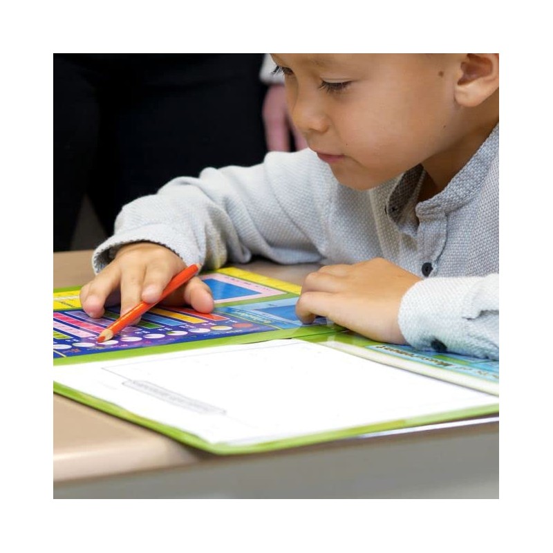 Really Good Stuff Intermediate Math Resource 4-Pocket Folders - Set