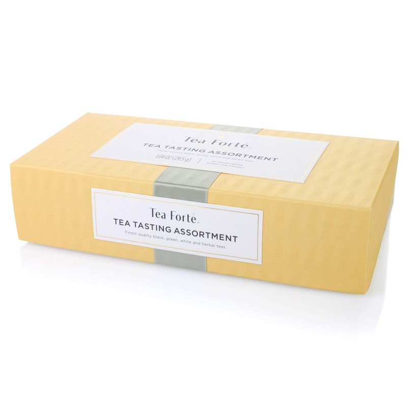Tea Forte Tea Tasting Assortment Premium Petite Presentation Box Gift