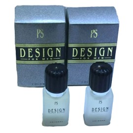 Paul Sebastian DESIGN FOR MEN by PAUL SEBASTIAN 0.25  OZ / 7.5 ML Cologne Splash ( PACK OF 2)