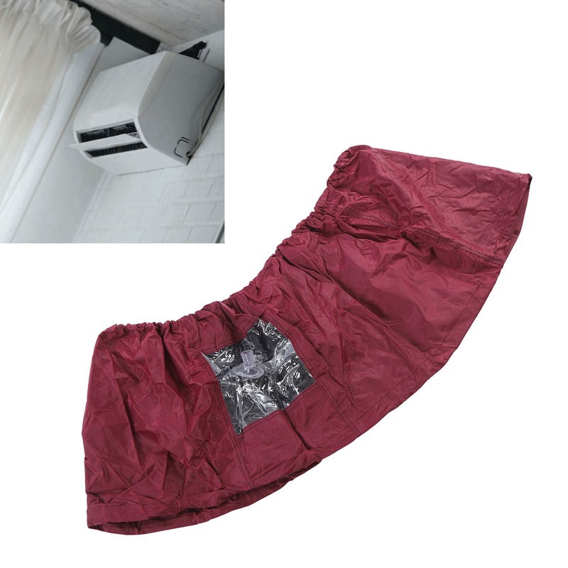 Split Air Conditioning Cleaning Cover Bag with 2.6m Water Pipe