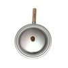 Taniguchi Metal Japanese Craftsman Yukihira Pot, Multi-Purpose Lid, Silver, 8.7