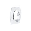 Command 17006CLRFGN Mini Hook Transparent with Clear Strips