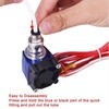 10 Pcs Straight Pneumatic Connectors, Black Air Hose Push to