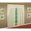 Today's Curtain Hopewell Premium Lace Panel 84", Cream, 58W x