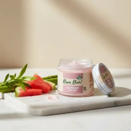 Crema Hidratante Sandía Para Cara Y Cuerpo 100g Bam Boo!