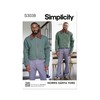 SIMPLICITY Sewing Pattern SS3038A Men's Jacket by Norris Dánta Ford