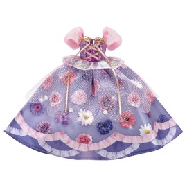 Takara Tomy LW-23 Licca-chan Dress, Shining Bouquet, Dress-Up, Pretend Play, Toy for Ages 3 and Up